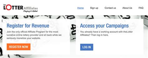lottery affiliate program|free to join affiliate marketing.
